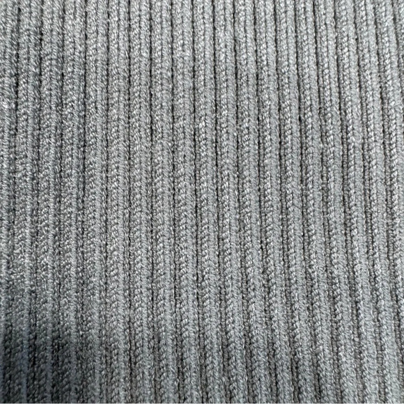 NWT Open Edit Women’s Square Neck Ribbed Sweater Green Sz XL - Picture 8 of 9